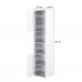 Plaukts CONCEPT PRO CP8, balts glancēts